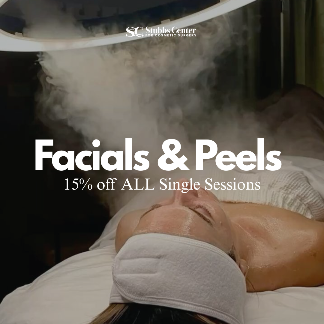 Facials: 15% OFF ALL Single Sessions